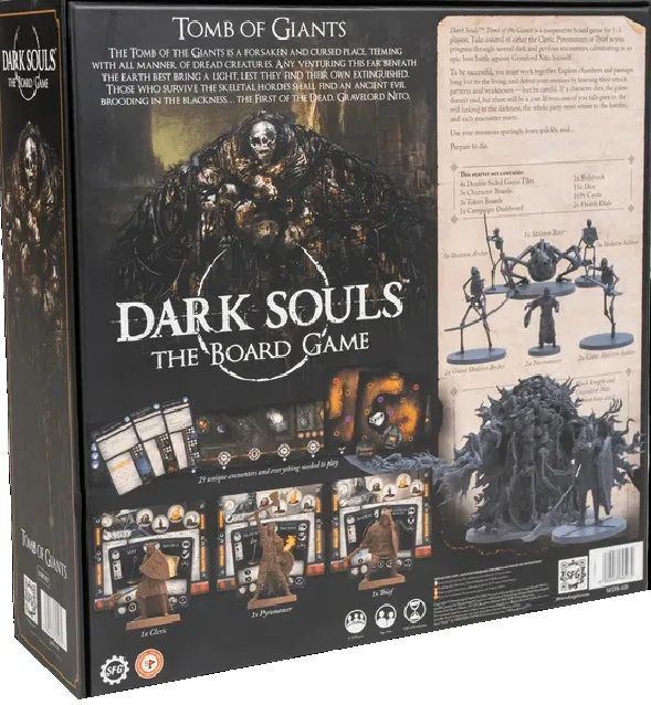 DARK SOULS THE BOARD GAME: TOMB OF GIANTS CORE SET - EN